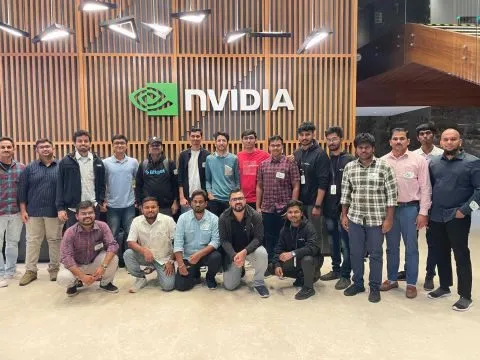 Sieora team at the NVIDIA Inception event