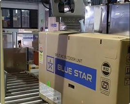 Sieora centralized monitoring dashboard showing strap-compliance status across the line — Blue Star