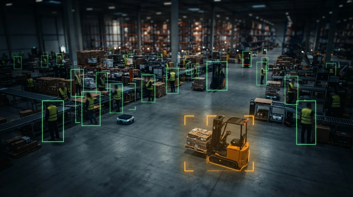 Computer vision object detection locating and counting objects