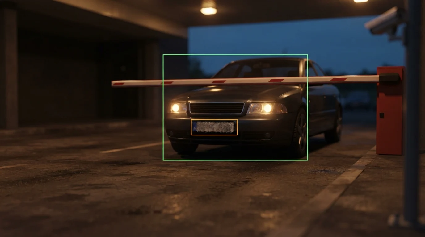 Computer vision ANPR automatic number plate recognition