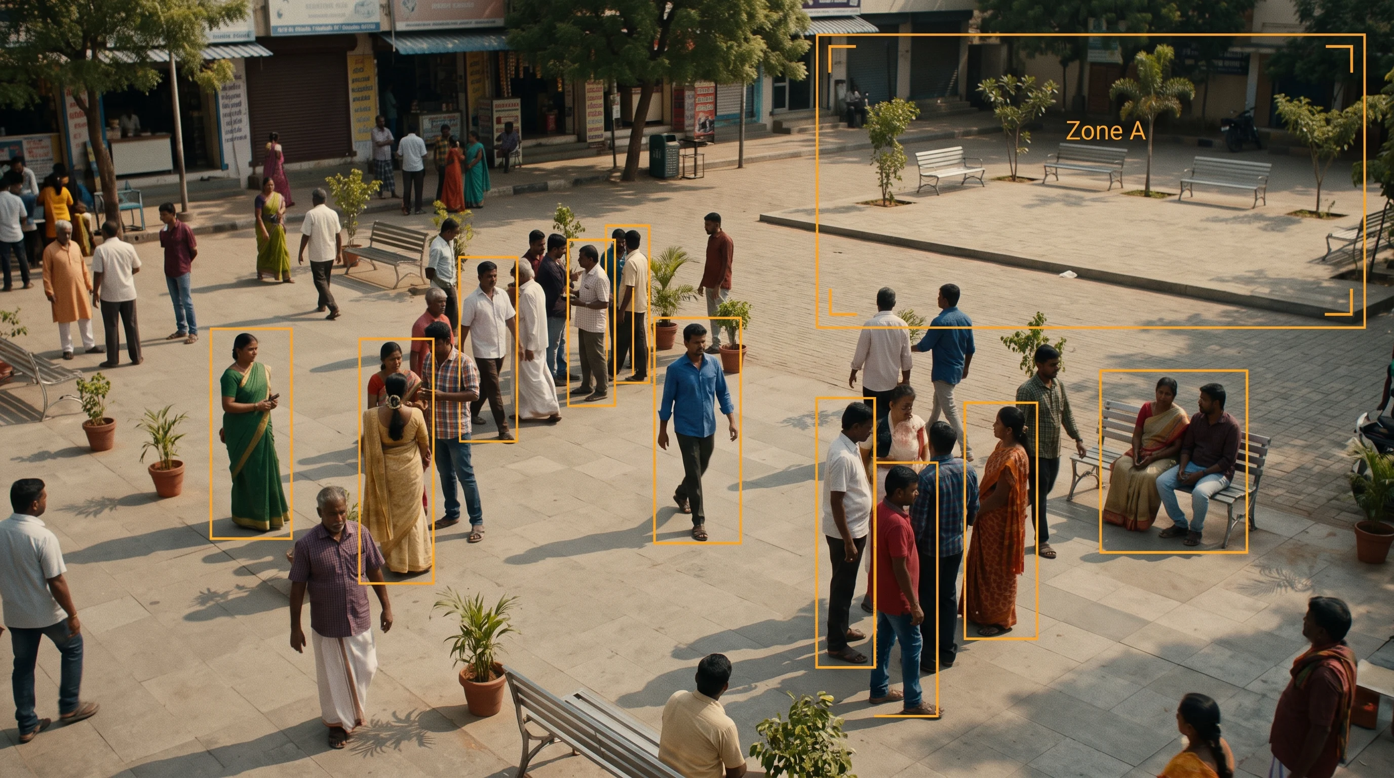 Custom AI detection models built for a site's specific needs on existing cameras