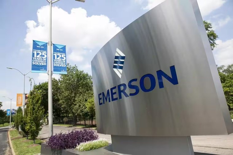 Emerson campus signage — Sieora AI video analytics case study