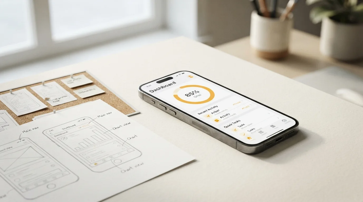 iOS UI UX design to Apple Human Interface Guidelines