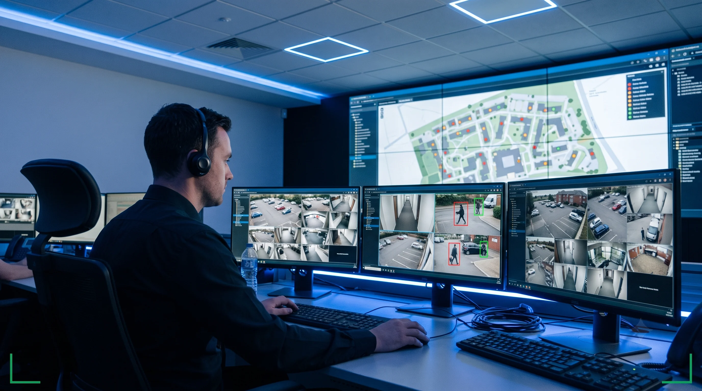 Pothole and garbage detections together in a city command centre