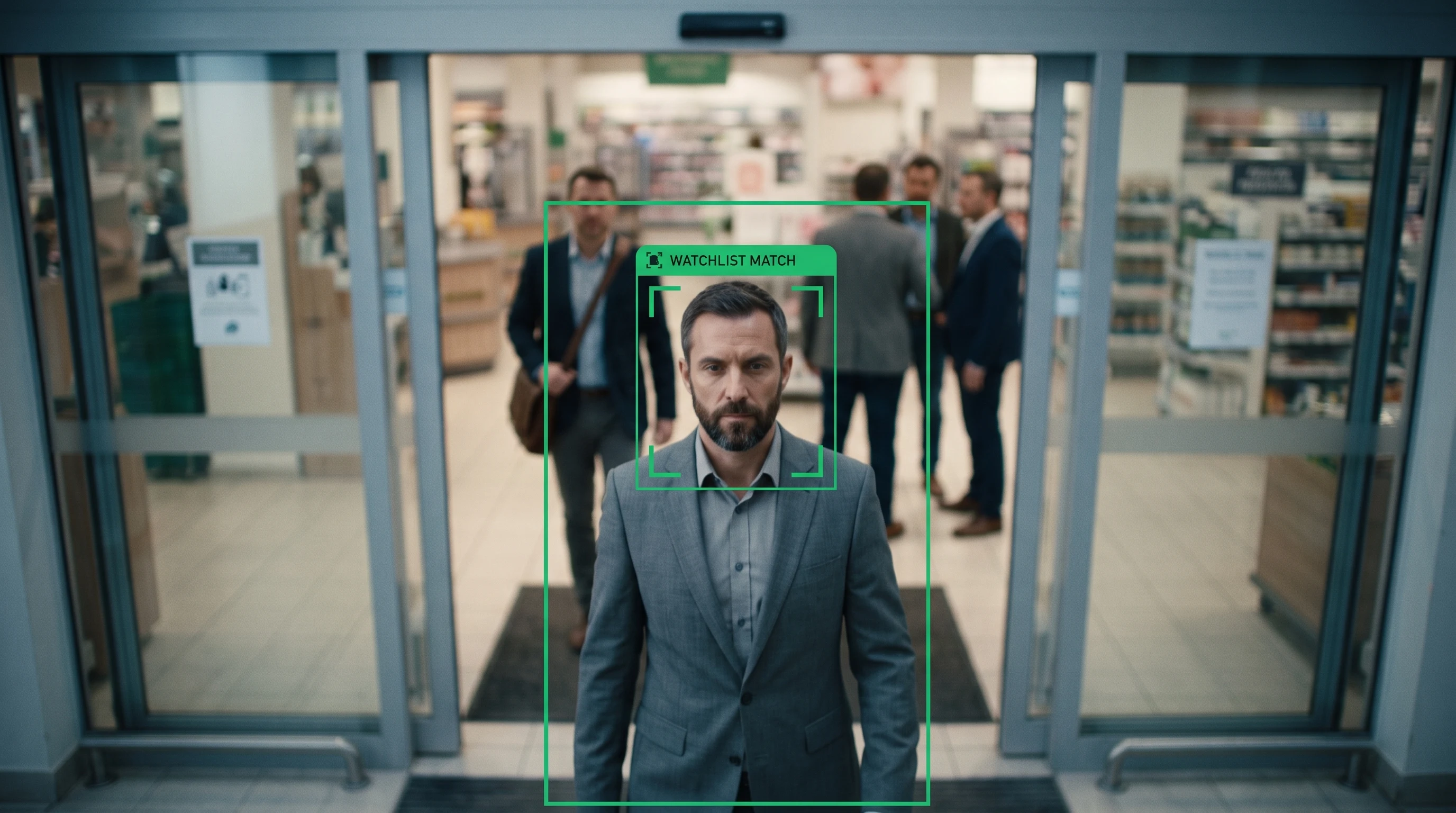 Retail video analytics matching a repeat offender against a watchlist