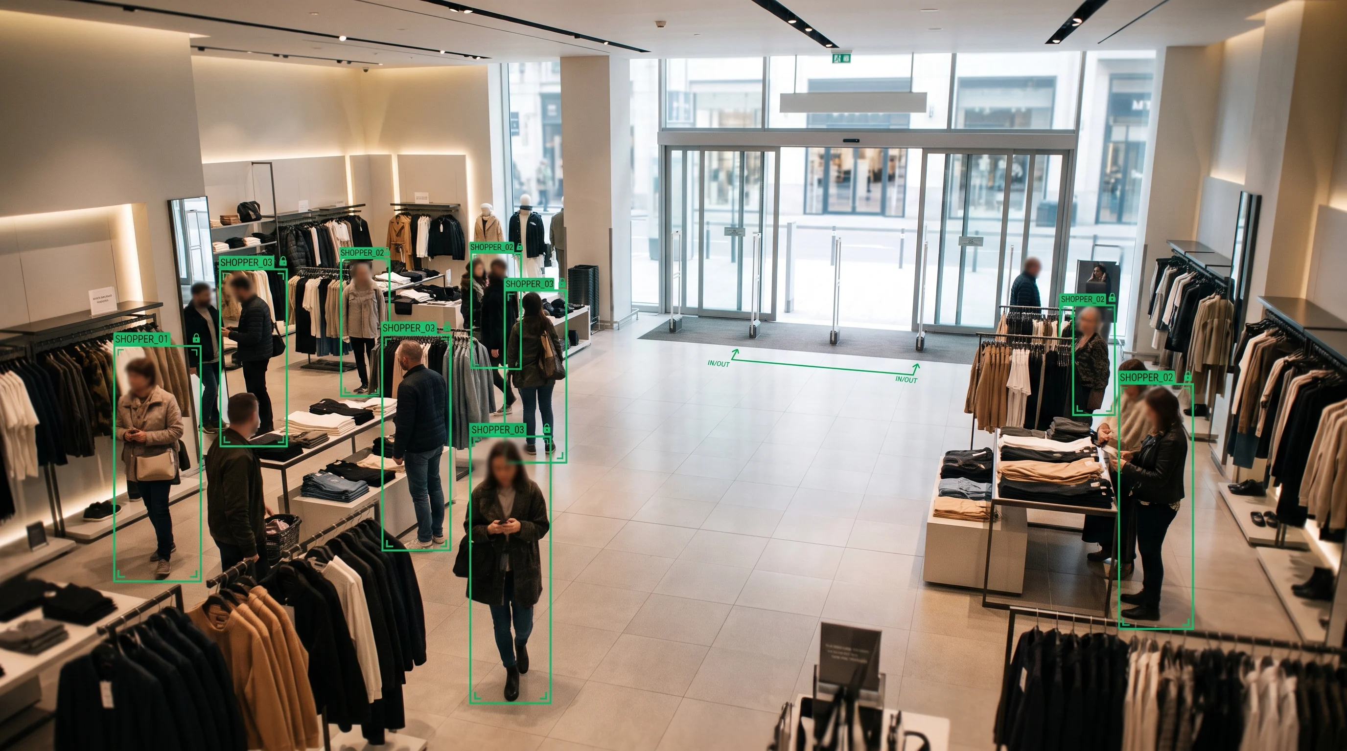 Retail video analytics lifting conversion in a fashion store
