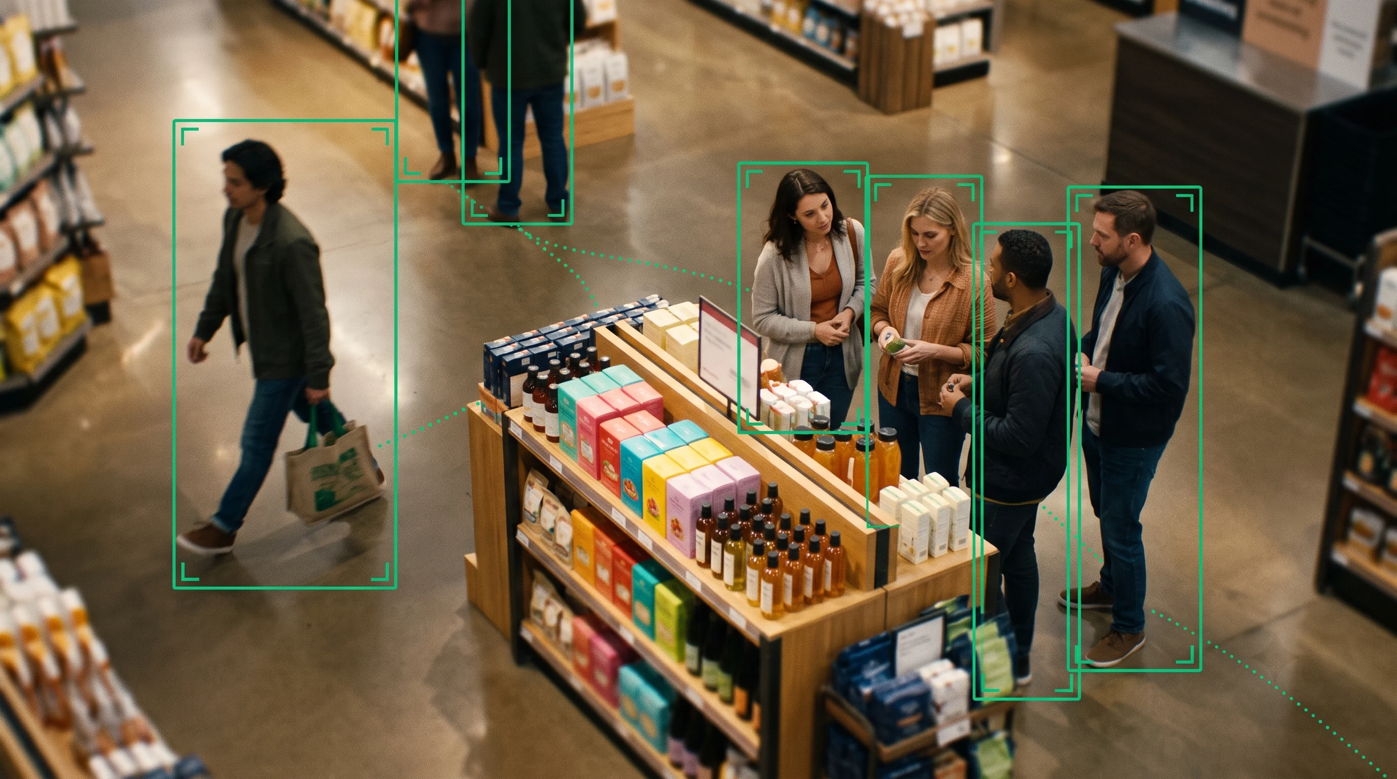 Retail video analytics measuring dwell time and customer journey