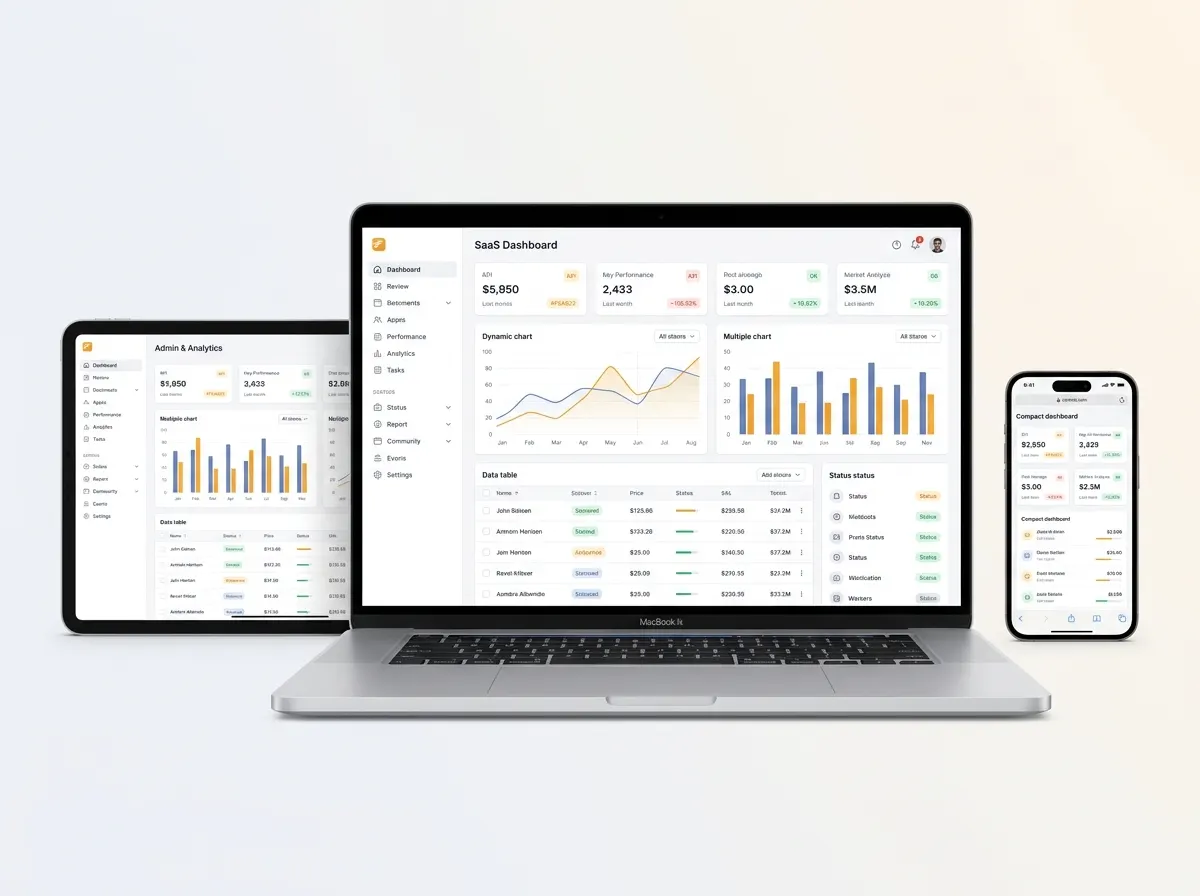 Web application development company in Chennai building a custom SaaS dashboard